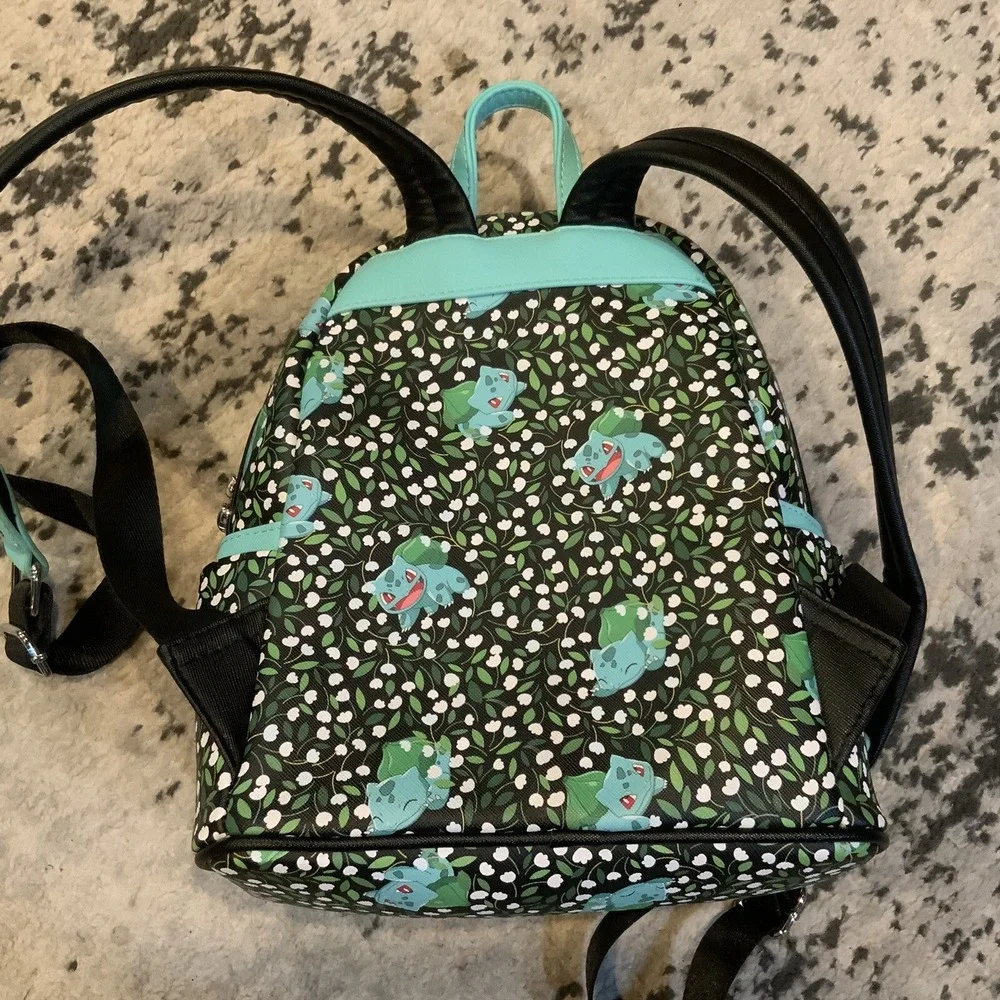 Loungefly Mini Backpack ~ BULBASAUR ~ Pokemon Loungefly‎ Backpack EUC